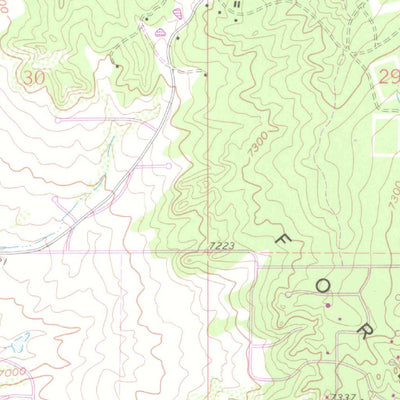 United States Geological Survey Monument, CO (1975, 24000-Scale) digital map