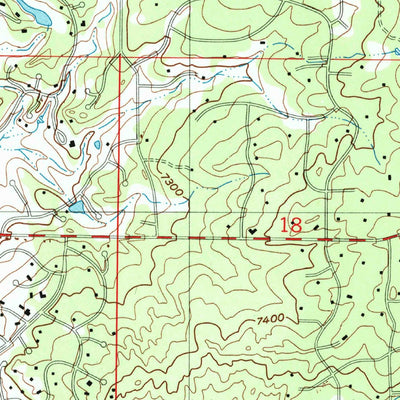 United States Geological Survey Monument, CO (1986, 24000-Scale) digital map