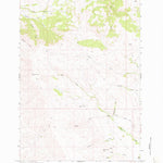 United States Geological Survey Monument Hill, MT (1976, 24000-Scale) digital map