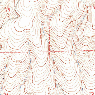 United States Geological Survey Monument Hill, WA (1966, 24000-Scale) digital map