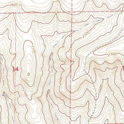 United States Geological Survey Monument Hill, WA (1966, 24000-Scale) digital map