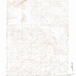 United States Geological Survey Monument Lake, WY (1966, 24000-Scale) digital map