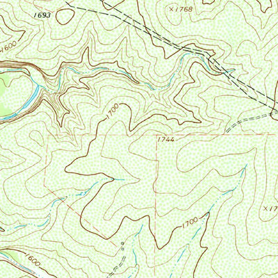 United States Geological Survey Monument Mountain SE, TX (1967, 24000-Scale) digital map