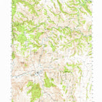 United States Geological Survey Monument, OR (1951, 62500-Scale) digital map
