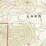 United States Geological Survey Monument Peak, CA (1997, 24000-Scale) digital map