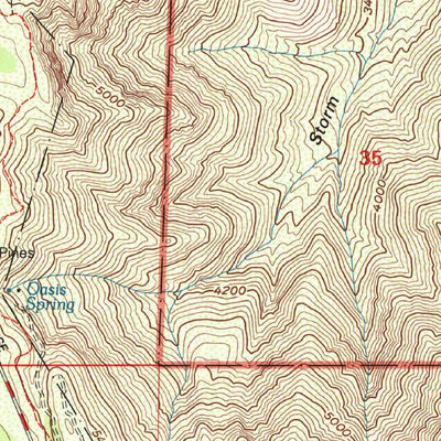United States Geological Survey Monument Peak, CA (1997, 24000-Scale) digital map