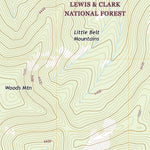 United States Geological Survey Monument Peak, MT (2020, 24000-Scale) digital map