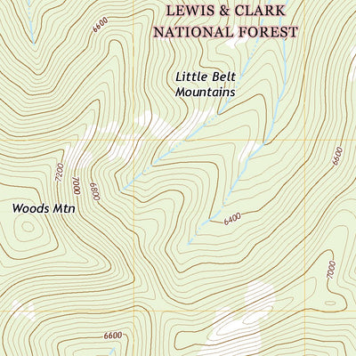United States Geological Survey Monument Peak, MT (2020, 24000-Scale) digital map