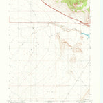 United States Geological Survey Monument Peak NE, UT-ID (1968, 24000-Scale) digital map