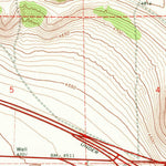 United States Geological Survey Monument Peak NE, UT-ID (1968, 24000-Scale) digital map