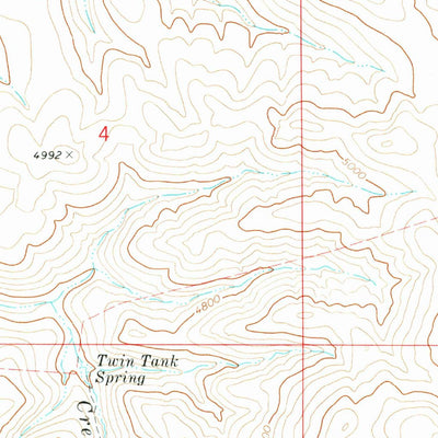 United States Geological Survey Monument Peak, OR (1972, 24000-Scale) digital map