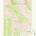 United States Geological Survey Monument Peak, WY (1991, 24000-Scale) digital map
