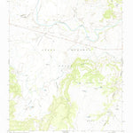 United States Geological Survey Monument Point, NM (1967, 24000-Scale) digital map