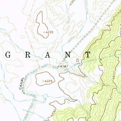 United States Geological Survey Monument Point, NM (1967, 24000-Scale) digital map