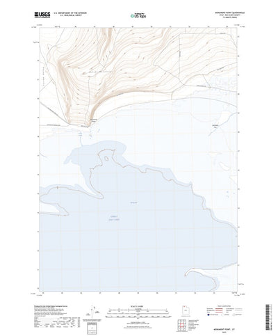 United States Geological Survey Monument Point, UT (2023, 24000-Scale) digital map