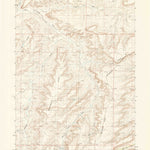United States Geological Survey Monument Ridge, WY (1986, 24000-Scale) digital map