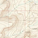 United States Geological Survey Monument Ridge, WY (1986, 24000-Scale) digital map