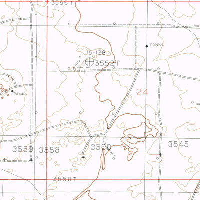 United States Geological Survey Monument South, NM (1985, 24000-Scale) digital map