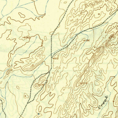 United States Geological Survey Monument Spring, TX (1921, 62500-Scale) digital map