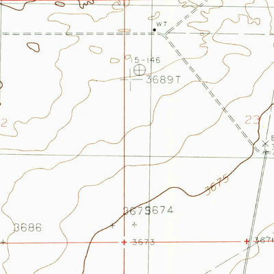 United States Geological Survey Monument SW, NM (1985, 24000-Scale) digital map