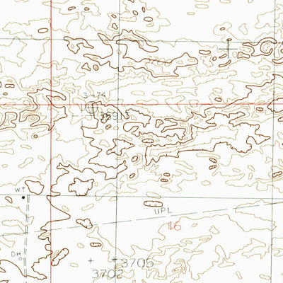 United States Geological Survey Monument SW, NM (1985, 24000-Scale) digital map