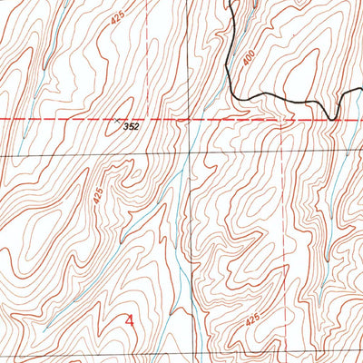 United States Geological Survey Monumental Rock, WA (1981, 24000-Scale) digital map