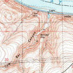 United States Geological Survey Monumental Rock, WA (1981, 24000-Scale) digital map