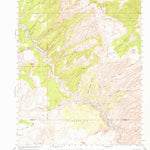 United States Geological Survey Moody Creek, UT (1953, 62500-Scale) digital map