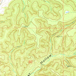 United States Geological Survey Moodys, OK (1972, 24000-Scale) digital map