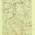 United States Geological Survey Mooers, NY (1943, 62500-Scale) digital map