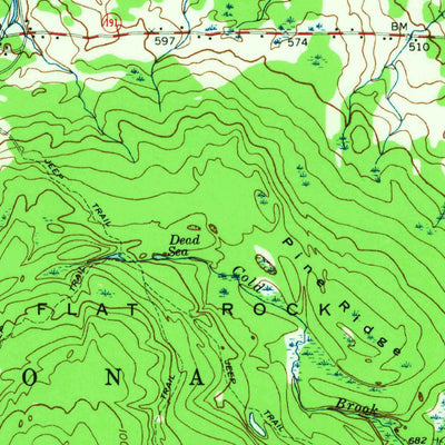 United States Geological Survey Mooers, NY (1956, 62500-Scale) digital map