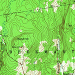 United States Geological Survey Mooers, NY (1956, 62500-Scale) digital map