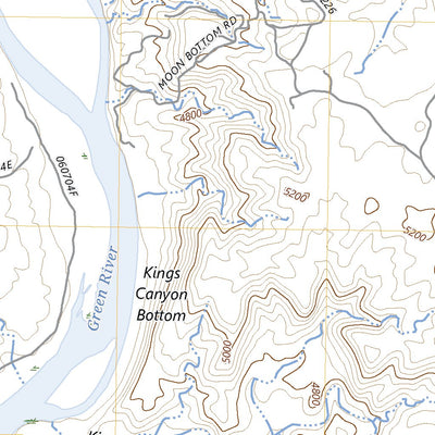 United States Geological Survey Moon Bottom, UT (2023, 24000-Scale) digital map