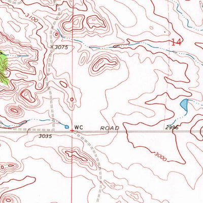 United States Geological Survey Moon Creek School, MT (1969, 24000-Scale) digital map