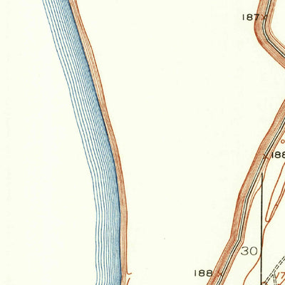 United States Geological Survey Moon Lake, MS-AR (1908, 24000-Scale) digital map