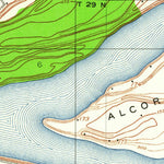 United States Geological Survey Moon Lake, MS-AR (1908, 24000-Scale) digital map