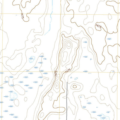 United States Geological Survey Moon Lake, ND (2020, 24000-Scale) digital map