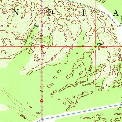United States Geological Survey Moon Mountain, AZ (1955, 24000-Scale) digital map