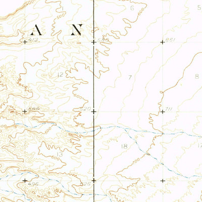 United States Geological Survey Moon Mountain, AZ-CA (1931, 62500-Scale) digital map