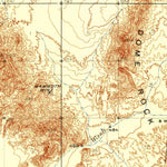United States Geological Survey Moon Mountain, AZ-CA (1932, 62500-Scale) digital map