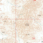 United States Geological Survey Moon Mountain SE, AZ (1971, 24000-Scale) digital map