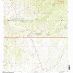 United States Geological Survey Moon Ranch, NM (1999, 24000-Scale) digital map