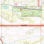 United States Geological Survey Moon Ranch, NM (1999, 24000-Scale) digital map