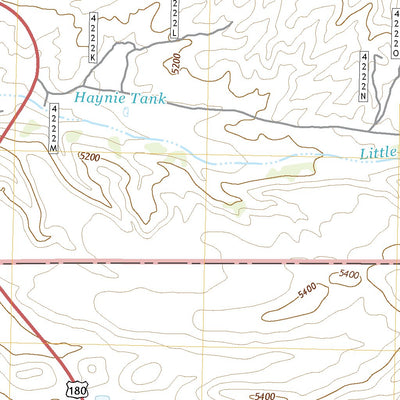 United States Geological Survey Moon Ranch, NM (2020, 24000-Scale) digital map