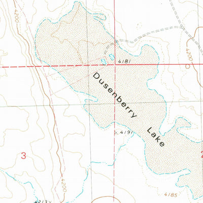 United States Geological Survey Moon Reservoir, OR (1979, 24000-Scale) digital map