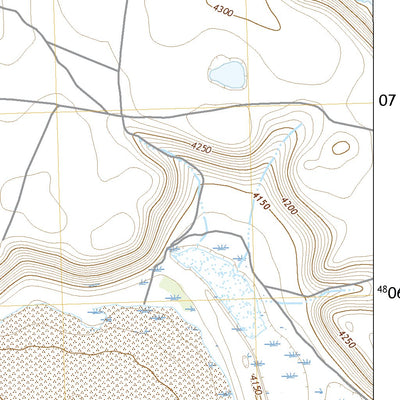 United States Geological Survey Moon Reservoir, OR (2020, 24000-Scale) digital map
