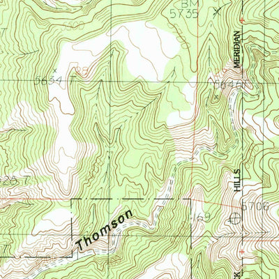 United States Geological Survey Moon, SD-WY (1984, 24000-Scale) digital map
