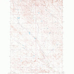 United States Geological Survey Moonlight Creek, MT (1983, 24000-Scale) digital map