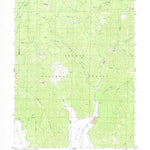 United States Geological Survey Moonlight Peak, CA (1980, 24000-Scale) digital map
