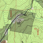 United States Geological Survey Moonlight Peak, CA (1994, 24000-Scale) digital map